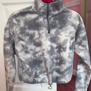 Marble Hippie Rose Sweatshirt